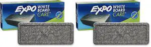 EXPO Dry Erase Soft Pile Block Whiteboard Eraser, 5-1/8 in. x 1-1/2 in. - Whiteboard, Calendar, Organization, Essential Supplies for Office, School, Classroom, Teachers 1 Count(Pack of 2) EXPO Dry Erase Soft Pile Block Whiteboard Eraser, 5-1/8 in. x 1-1/2 in. - Whiteboard, Calendar, Organization, Essential Supplies for Office, School, Classroom, Teachers 1 Count(Pack of 2)