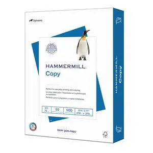 Hammermill Printer Paper, 20 lb Copy Paper, 8.5 x 11 - 1 Ream (500 Sheets) - 92 Bright, Made in the USA Hammermill Printer Paper, 20 lb Copy Paper, 8.5 x 11 - 1 Ream (500 Sheets) - 92 Bright, Made in the USA
