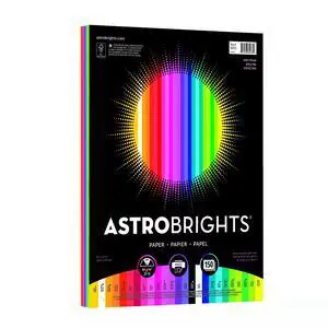 Neenah Paper Astrobrights Color Paper, 8.5 x 11, 24 lb/89 gsm, Spectrum 25-Color Assortment, 150 Sheets (80933-01) Neenah Paper Astrobrights Color Paper, 8.5 x 11, 24 lb/89 gsm, Spectrum 25-Color Assortment, 150 Sheets (80933-01)