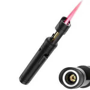Semlos Butane Torch Lighter, Mini Blow Torch- 360° All-Direction Use, Adjustable Continuous Jet Flame, Torch Lighter with Bottle Opener for Home Cooking, Outdoor Camping & DIY Projects Semlos Butane Torch Lighter, Mini Blow Torch- 360° All-Direction Use, Adjustable Continuous Jet Flame, Torch Lighter with Bottle Opener for Home Cooking, Outdoor Camping & DIY Projects