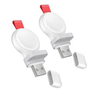 i.VALUX 2Pack Portable Charger for Apple Watch Travel USB Wireless iWatch Charger,Lightweight Cordless Magnetic Smart Quick Charging for Apple Watch Series 11/10/9/8/7/6/5/4/3/2/1 Ultra 3 SE 3 i.VALUX 2Pack Portable Charger for Apple Watch Travel USB Wireless iWatch Charger,Lightweight Cordless Magnetic Smart Quick Charging for Apple Watch Series 11/10/9/8/7/6/5/4/3/2/1 Ultra 3 SE 3