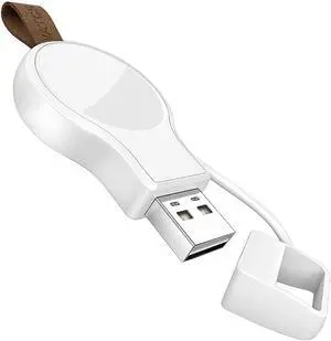 NEWDERY Charger for Apple Watch Travel iWatch USB Wireless Charge, Portable Cordless Charger with Light Weight Magnetic Quick Charge for Apple Watch Ultra2/1 Series11 10 9 8 7 6 5 4 3 2 1 SE, White NEWDERY Charger for Apple Watch Travel iWatch USB Wireless Charge, Portable Cordless Charger with Light Weight Magnetic Quick Charge for Apple Watch Ultra2/1 Series11 10 9 8 7 6 5 4 3 2 1 SE, White