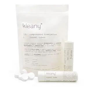 Kleany 100 Compressed Towels Tablets Kleany 100 Compressed Towels Tablets