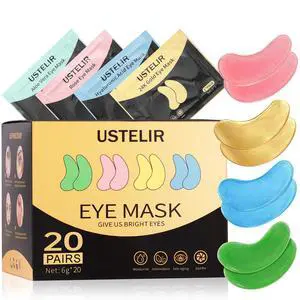 Under Eye Patches, 20 Pairs Eye Mask for Dark Circles,Puffy Eyes,Undereye Bags,Wrinkles,Eye Mask Patches with Hyaluronic Acid, 24K Gold,Rose & Aloe Vera,Eye Treatment Skin Care for Men & Women Gift Under Eye Patches, 20 Pairs Eye Mask for Dark Circles,Puffy Eyes,Undereye Bags,Wrinkles,Eye Mask Patches with Hyaluronic Acid, 24K Gold,Rose & Aloe Vera,Eye Treatment Skin Care for Men & Women Gift