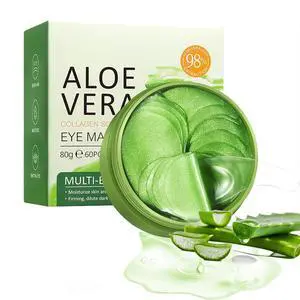 Eakroo Under Eye Patches - 60PCS Aloe Vera Eye Patches for Puffy Eyes and Dark Circles, Eye Mask Skincare, Eye Patches for Women, Under Eye Mask, Parches Para Ojeras, Reduce Wrinkles and Fine Lines Eakroo Under Eye Patches - 60PCS Aloe Vera Eye Patches for Puffy Eyes and Dark Circles, Eye Mask Skincare, Eye Patches for Women, Under Eye Mask, Parches Para Ojeras, Reduce Wrinkles and Fine Lines