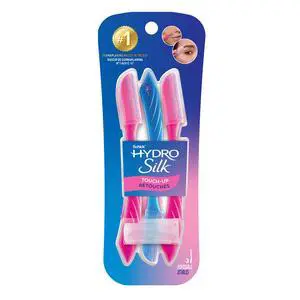 Schick Hydro Silk Touch-Up Dermaplaning Tool with Precision Cover, 3ct | Dermaplane Razor, Face Razors for Women, Peach Fuzz Remover Schick Hydro Silk Touch-Up Dermaplaning Tool with Precision Cover, 3ct | Dermaplane Razor, Face Razors for Women, Peach Fuzz Remover