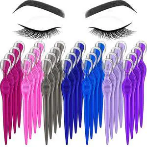 Mudder 28 Pcs Eyebrow Razor Knife Shaver Trimmer Shaver Multipurpose Exfoliating Tool Facial Hair Removal for Women Valentine Gift Giving(Assorted Colors) Mudder 28 Pcs Eyebrow Razor Knife Shaver Trimmer Shaver Multipurpose Exfoliating Tool Facial Hair Removal for Women Valentine Gift Giving(Assorted Colors)
