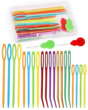 Bupete 25 Pcs Yarn Needles Set, Metal Tapestry Needle, Crochet Needles for Yarn, Large Eye Sewing Needles, Curved Darning Needles, Knitting Needles for Sewing, Knitting, Crochet Bupete 25 Pcs Yarn Needles Set, Metal Tapestry Needle, Crochet Needles for Yarn, Large Eye Sewing Needles, Curved Darning Needles, Knitting Needles for Sewing, Knitting, Crochet
