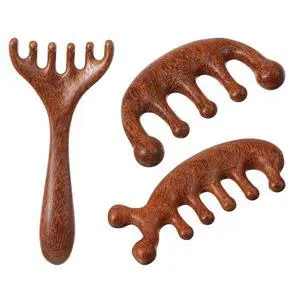 Trinkrittey 3 Pcs Wooden Head Scalp Massager Comb Hair Gua Sha Comb Wooden Hair Brush Head Massage Tool Hairs Scrubber for Women Men Hairs Growth Stress Relief Spa Relaxation Trinkrittey 3 Pcs Wooden Head Scalp Massager Comb Hair Gua Sha Comb Wooden Hair Brush Head Massage Tool Hairs Scrubber for Women Men Hairs Growth Stress Relief Spa Relaxation