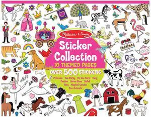 Melissa & Doug Sticker Collection Book: Princesses, Tea Party, Animals, and More - 500+ Stickers - FSC Certified Melissa & Doug Sticker Collection Book: Princesses, Tea Party, Animals, and More - 500+ Stickers - FSC Certified