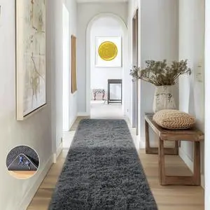 Ophanie 2x6 Washable Runner Rug for Hallway,Non-Slip Fluffy Soft Bedside Rugs, Bedroom Living Room Grey Shaggy Gray Carpet for Kids Girls Boys Dorm Nursery Home Decor Aesthetic Ophanie 2x6 Washable Runner Rug for Hallway,Non-Slip Fluffy Soft Bedside Rugs, Bedroom Living Room Grey Shaggy Gray Carpet for Kids Girls Boys Dorm Nursery Home Decor Aesthetic