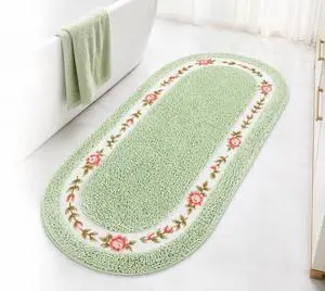 Stay Young Decorative Rose Flower Area Rug for Bedroom Living Room Bathroom Stay Young Decorative Rose Flower Area Rug for Bedroom Living Room Bathroom
