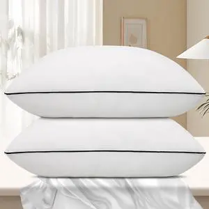 Vorouhals Hotel Collection Bed Pillows for Sleeping 2 Pack Standard Size Cooling Pillows Set of 2 for Back, Stomach or Side Sleepers, Super Soft Down Alternative Microfiber Filled Pillows Vorouhals Hotel Collection Bed Pillows for Sleeping 2 Pack Standard Size Cooling Pillows Set of 2 for Back, Stomach or Side Sleepers, Super Soft Down Alternative Microfiber Filled Pillows