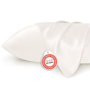 Bedsure Satin Pillowcase for Hair and Skin Queen - Ivory Silky Pillowcase 2 Pack with Envelope Closure, Similar to Silk Pillow Cases, Gifts for Women Men, 20x30 Inches, 2pcs Bedsure Satin Pillowcase for Hair and Skin Queen - Ivory Silky Pillowcase 2 Pack with Envelope Closure, Similar to Silk Pillow Cases, Gifts for Women Men, 20x30 Inches, 2pcs