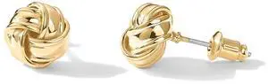 PAVOI 14K Yellow Gold Plated 925 Sterling Silver Post Love Knot Stud Earrings | Gold Earrings for Women PAVOI 14K Yellow Gold Plated 925 Sterling Silver Post Love Knot Stud Earrings | Gold Earrings for Women