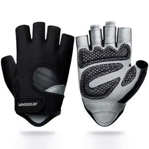 VINSGUIR Workout Gloves for Men and Women, Weight Lifting Gloves with Excellent Grip, Lightweight Gym Gloves for Weightlifting, Cycling, Exercise, Crosstraining, Pull ups, Fitness, Climbing and Rowing VINSGUIR Workout Gloves for Men and Women, Weight Lifting Gloves with Excellent Grip, Lightweight Gym Gloves for Weightlifting, Cycling, Exercise, Crosstraining, Pull ups, Fitness, Climbing and Rowing