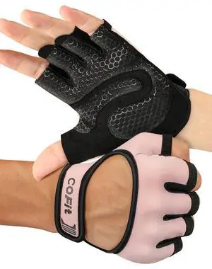 COFIT Breathable Workout Gloves, Antislip Weight Lifting Gym Gloves for Men Women, Superior Grip & Palm Protection for Weightlifting, Fitness, Exercise, Training COFIT Breathable Workout Gloves, Antislip Weight Lifting Gym Gloves for Men Women, Superior Grip & Palm Protection for Weightlifting, Fitness, Exercise, Training