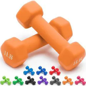 Portzon Dumbbells Neoprene with Non Slip Grip weight for Total Body Workout Exercise and Muscle Toning Compatible with of 2 Set,1-18 LB, Anti-Slip, Anti-roll, Hex Shape Portzon Dumbbells Neoprene with Non Slip Grip weight for Total Body Workout Exercise and Muscle Toning Compatible with of 2 Set,1-18 LB, Anti-Slip, Anti-roll, Hex Shape