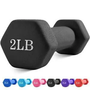 Portzon Weights Dumbbells with Neoprene Coating, 1LB-3LB Anti-Roll, Anti-Slip, Hexagonal Home Fitness Equipment for Shoulder,Neck, and Hand Training for Seniors over 55 old Portzon Weights Dumbbells with Neoprene Coating, 1LB-3LB Anti-Roll, Anti-Slip, Hexagonal Home Fitness Equipment for Shoulder,Neck, and Hand Training for Seniors over 55 old