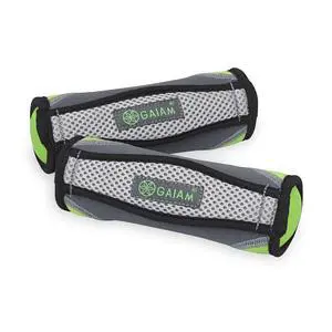 Gaiam Hand Weights for Women & Men Soft Dumbbell Walking Hand Weight Sets with Hand Strap - Walking, Running, Physical Therapy, Aerobics - 4lb Set (2 x 2lb Weights) Gaiam Hand Weights for Women & Men Soft Dumbbell Walking Hand Weight Sets with Hand Strap - Walking, Running, Physical Therapy, Aerobics - 4lb Set (2 x 2lb Weights)