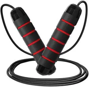 Limm Adjustable Jump Rope for Workout - All-Purpose Exercise Jump Rope Kids & Adults Love with Tangle-Free, Comfortable Foam Handles - Best Slimming, Cardio & Endurance Training Limm Adjustable Jump Rope for Workout - All-Purpose Exercise Jump Rope Kids & Adults Love with Tangle-Free, Comfortable Foam Handles - Best Slimming, Cardio & Endurance Training