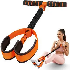 UZTUGG Upgrade Pedal Resistance Band with Handles, Exercise Band for Women, Sit Up Equipment for Full Body Training, Core, ABS, Legs, Glutes, Arms, Pilates, Physical Therapy, Strength Training UZTUGG Upgrade Pedal Resistance Band with Handles, Exercise Band for Women, Sit Up Equipment for Full Body Training, Core, ABS, Legs, Glutes, Arms, Pilates, Physical Therapy, Strength Training