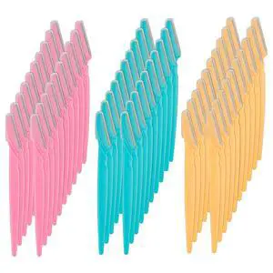 Eyebrow Razor 62 Pcs Multipurpose Exfoliating Dermaplaning Tool Trimming and Shaving Grooming for Face and Eyebrow Shaper for Women and Man Mooerca Eyebrow Razor 62 Pcs Multipurpose Exfoliating Dermaplaning Tool Trimming and Shaving Grooming for Face and Eyebrow Shaper for Women and Man Mooerca