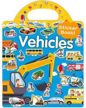 Benresive Reusable Sticker Book for Toddlers, Travel Stickers for Kids, Toddler Crafts Activities Toys, Birthday Gifts for Boys & Girls - Vehicle Benresive Reusable Sticker Book for Toddlers, Travel Stickers for Kids, Toddler Crafts Activities Toys, Birthday Gifts for Boys & Girls - Vehicle