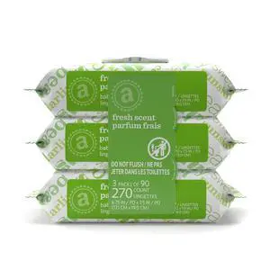 Elements Baby Wipes, Fresh Scent, Flip-Top Packs, Alcohol-Free, With Cucumber and Aloe, 270 Count, 3 Packs of 90 Elements Baby Wipes, Fresh Scent, Flip-Top Packs, Alcohol-Free, With Cucumber and Aloe, 270 Count, 3 Packs of 90