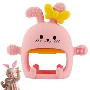 Chuya Baby Teething Toy for 0-3 3-6 6-12 12-24 Months Bunny Mitten Toys Chuya Baby Teething Toy for 0-3 3-6 6-12 12-24 Months Bunny Mitten Toys