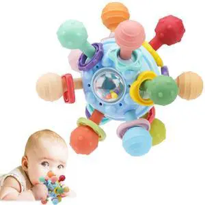Baby Montessori Sensory Toys for 0-6 6-12 Months, Baby Teether Teething Toys for Babies 0 3 6 9 12 18 Months, Newborn Infant Learning Developmental Toys Gifts for 1 2 Year Old Boys Girls Baby Montessori Sensory Toys for 0-6 6-12 Months, Baby Teether Teething Toys for Babies 0 3 6 9 12 18 Months, Newborn Infant Learning Developmental Toys Gifts for 1 2 Year Old Boys Girls