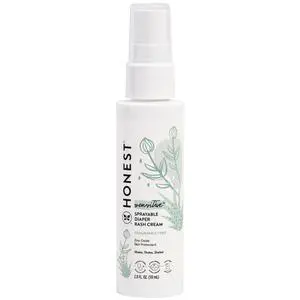 The Honest Company Baby Diaper Rash Cream Spray, Moisturizing, Calming Zinc Oxide, Hypoallergenic, Dermatologist Tested, Cruelty-Free, 2 fl oz The Honest Company Baby Diaper Rash Cream Spray, Moisturizing, Calming Zinc Oxide, Hypoallergenic, Dermatologist Tested, Cruelty-Free, 2 fl oz
