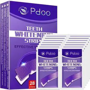 Purple Teeth Whitening Strips 28 Count - 14 Days Treatment Whitener Strips with Non Slip & Enamel Safe & Non Sensitive, Teeth Whitening Kit for Coffee, Wine Stains Removal Fastly (28 Strips - Purple) Purple Teeth Whitening Strips 28 Count - 14 Days Treatment Whitener Strips with Non Slip & Enamel Safe & Non Sensitive, Teeth Whitening Kit for Coffee, Wine Stains Removal Fastly (28 Strips - Purple)