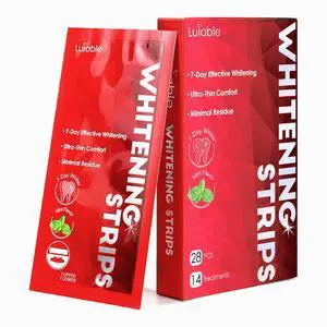 Teeth Whitening Strips for Tooth White: Professional Dentist Formulated Teeth Whitener Enamel-Safe Non-Slip 28 Strips 14 Treatments Teeth Whitening Strips for Tooth White: Professional Dentist Formulated Teeth Whitener Enamel-Safe Non-Slip 28 Strips 14 Treatments