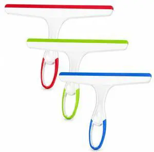 Shower Squeegee for Glass Doors, 3pcs Bathroom Squeegee for Shower Cleaner Squeegee, Window Cleaning Squeegee Glass Shower Door for Car Window Wiper Mirror Windshield Shower Squeegee for Glass Doors, 3pcs Bathroom Squeegee for Shower Cleaner Squeegee, Window Cleaning Squeegee Glass Shower Door for Car Window Wiper Mirror Windshield