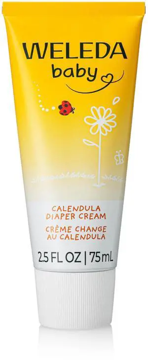 Weleda Baby Calendula Diaper Cream, 2.8 Fluid Ounce, Plant Rich Protection with Calendula, Chamomile, Sweet Almond Oil, Lanolin and Zinc Oxide Weleda Baby Calendula Diaper Cream, 2.8 Fluid Ounce, Plant Rich Protection with Calendula, Chamomile, Sweet Almond Oil, Lanolin and Zinc Oxide