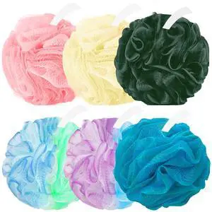 Amazerbst loofah,6 Pack Shower loofah loofah Sponge,Bath Sponge Body Scrubber for Women and Men Amazerbst loofah,6 Pack Shower loofah loofah Sponge,Bath Sponge Body Scrubber for Women and Men