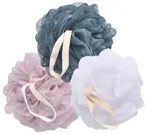 Bath Loofah Sponge 3 Pack Mesh Shower Poufs Body Wash Exfoliator Soft Bath Puff Shower Accessories for Men Women Bath Loofah Sponge 3 Pack Mesh Shower Poufs Body Wash Exfoliator Soft Bath Puff Shower Accessories for Men Women