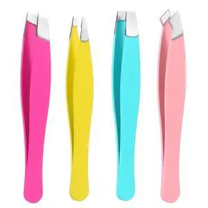 4Pcs Mini Tweezers for Women Facial Hair Eyebrows, Small Precision Tweezers Hair Eyebrow Tweezer for Women Men Facial Hairs Plucking Removal 4Pcs Mini Tweezers for Women Facial Hair Eyebrows, Small Precision Tweezers Hair Eyebrow Tweezer for Women Men Facial Hairs Plucking Removal