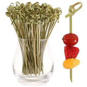 200 PCS Cocktail Picks, 4.7 Inch Toothpicks for Appetizers, Natural Bamboo Knot Skewers, Mini Food Sticks, Fancy Tooth Picks for Drinks,Fruit,Charcuterie,Cocktail Garnish Accessories, Party Supplies 200 PCS Cocktail Picks, 4.7 Inch Toothpicks for Appetizers, Natural Bamboo Knot Skewers, Mini Food Sticks, Fancy Tooth Picks for Drinks,Fruit,Charcuterie,Cocktail Garnish Accessories, Party Supplies