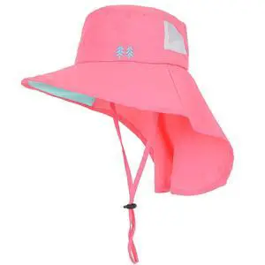 Aenmt Kids Sun Hats UPF 50+ Sun Protection Hat for Kids with Neck Flap Adjustable Large Brim Beach Fishing Hat for Age 3-12 Red Aenmt Kids Sun Hats UPF 50+ Sun Protection Hat for Kids with Neck Flap Adjustable Large Brim Beach Fishing Hat for Age 3-12 Red