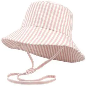 Beautiful Kids Sun Hat 2-6 Years - Adjustable Hat with Secure Fit & Safe UPF 50+ Sun Protection - Kids Bucket Hat for Beach Pink Beautiful Kids Sun Hat 2-6 Years - Adjustable Hat with Secure Fit & Safe UPF 50+ Sun Protection - Kids Bucket Hat for Beach Pink