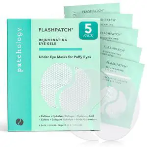 Patchology Under Eye Gel Patches Natural Eye Masks for Puffy Eyes, Dark Circles & Eye Bags, Soothing Skincare Treatment for All Skin Types, Beauty & Personal Care Essentials (5 Pairs) Patchology Under Eye Gel Patches Natural Eye Masks for Puffy Eyes, Dark Circles & Eye Bags, Soothing Skincare Treatment for All Skin Types, Beauty & Personal Care Essentials (5 Pairs)