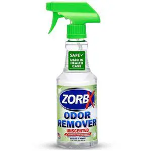 ZORBX Unscented Odor Eliminator for Strong Odor 16 Fl Oz - in Hospitals & Healthcare Facilities - Advanced Trusted Formula, Fast-Acting Odor Remover Spray for Dog, Cat, House & Carpet ZORBX Unscented Odor Eliminator for Strong Odor 16 Fl Oz - in Hospitals & Healthcare Facilities - Advanced Trusted Formula, Fast-Acting Odor Remover Spray for Dog, Cat, House & Carpet