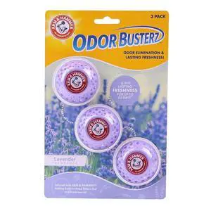 OdorBusterz® Odor Eliminator Balls, Lavender, 3 Count Baking Soda Odor Control for Closets, Drawers, Hampers & Small Spaces OdorBusterz® Odor Eliminator Balls, Lavender, 3 Count Baking Soda Odor Control for Closets, Drawers, Hampers & Small Spaces