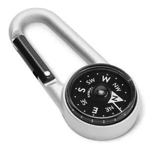 Carabiner Keychain Compass for Hiking, Camping Backpacking Carabiner Keychain Compass for Hiking, Camping Backpacking