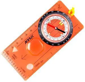 Orienteering Compass for Kids, Lightweight and Portable, Survival Compass for Navigation, Backpacking, Camping, Hiking, and Hunting Orienteering Compass for Kids, Lightweight and Portable, Survival Compass for Navigation, Backpacking, Camping, Hiking, and Hunting