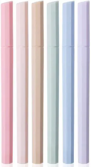 Mr. Pen- Aesthetic Highlighters No Bleed, 6 Pack, Pastel Colors, Chisel Tip Mr. Pen- Aesthetic Highlighters No Bleed, 6 Pack, Pastel Colors, Chisel Tip