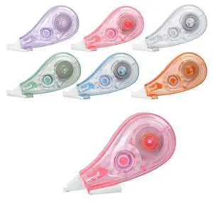 Jovanssen White Correction Tape, 6 Pack, 13.13 Feet Mini Correction Tape, Writing supplies and correction supplies for School And Office. (Candy) Jovanssen White Correction Tape, 6 Pack, 13.13 Feet Mini Correction Tape, Writing supplies and correction supplies for School And Office. (Candy)