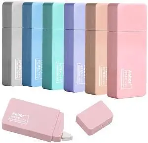 Aebor 6 Pack Correction Tape Cute White Tape Macaron Color Correction Tape, Easy To Use Applicator for Instant Corrections for Students,Office Workers Aebor 6 Pack Correction Tape Cute White Tape Macaron Color Correction Tape, Easy To Use Applicator for Instant Corrections for Students,Office Workers